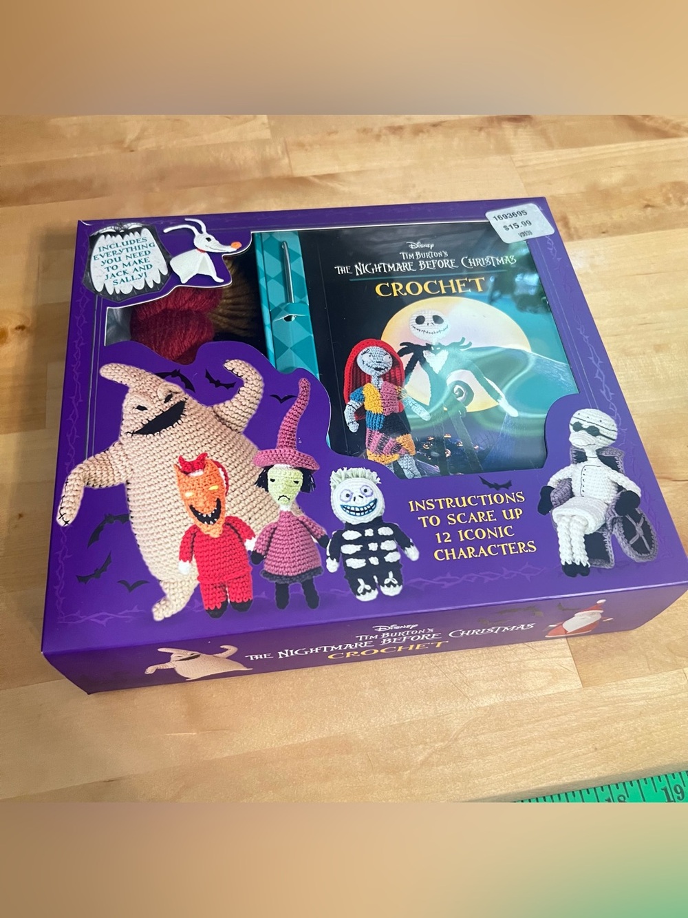 New Disney Tim Burton’s The Nightmare Before Christmas Crochet Kit